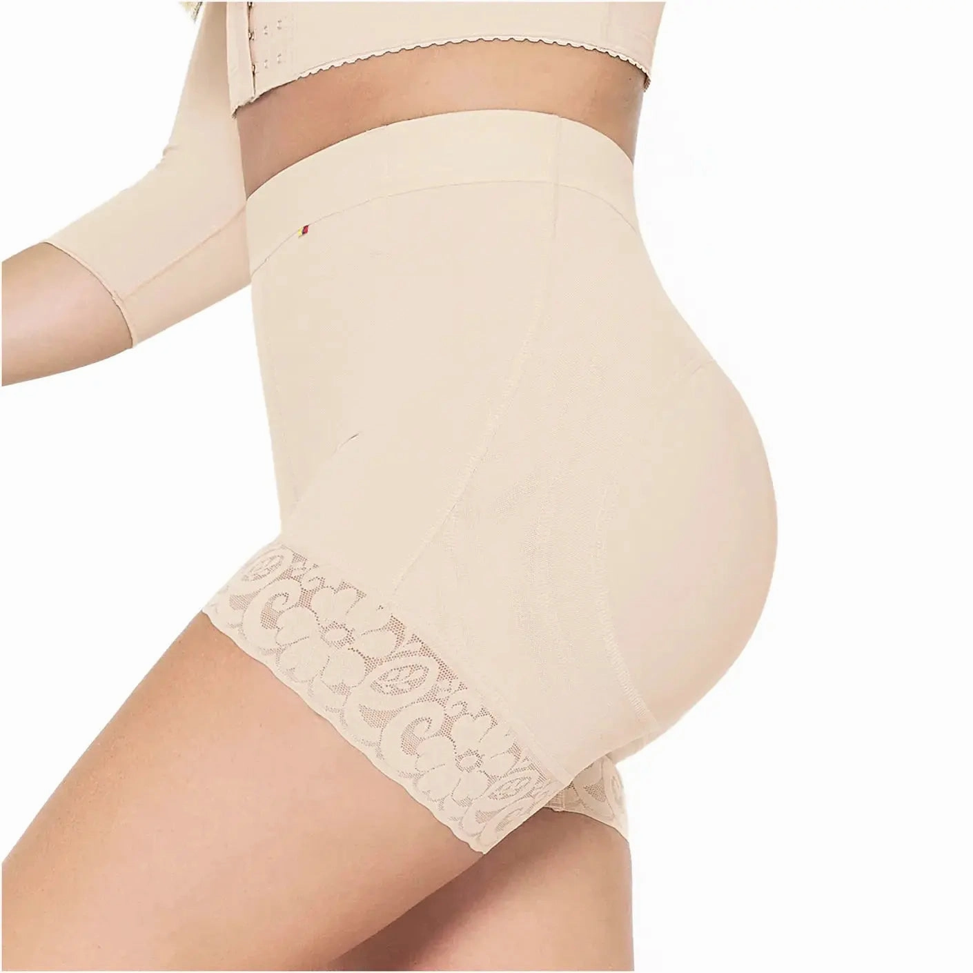 MARIAE FU101 Fajas Colombianas – High Waist Butt Lifter Shaper Shorts | High Compression Shapewear