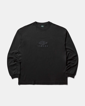 Men's OG Logo Longsleeve T-Shirt Washed Black