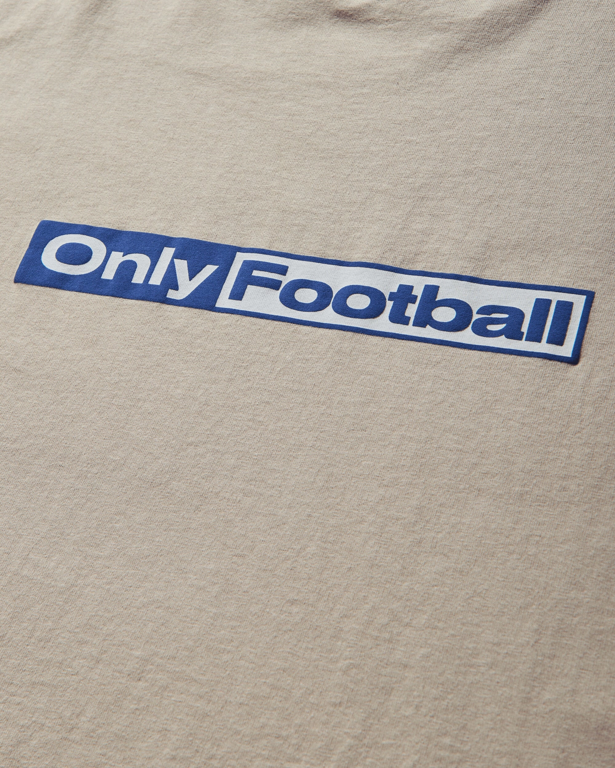 Men's Only Football T-Shirt Ivory