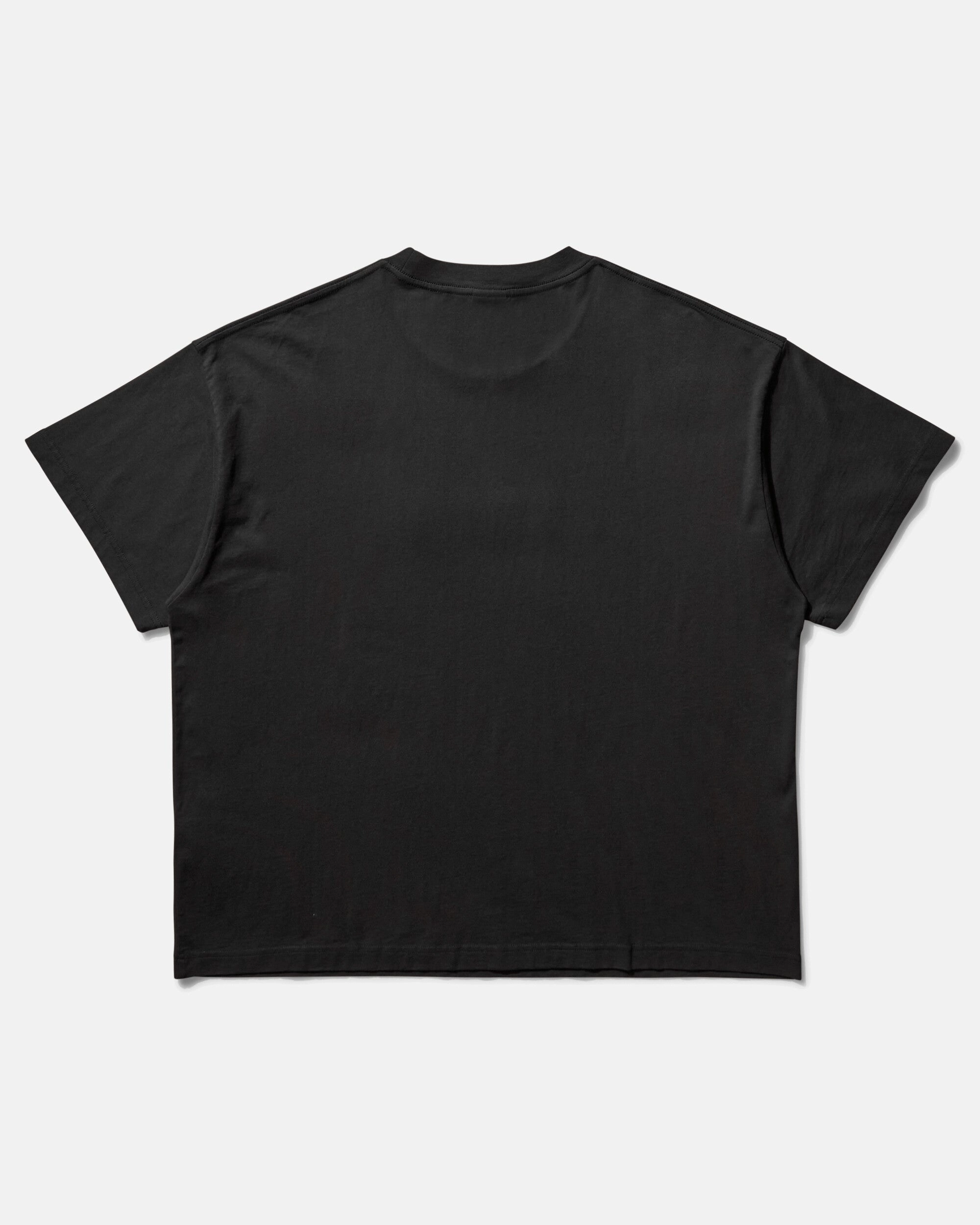 Men's Only Football T-Shirt Washed Black