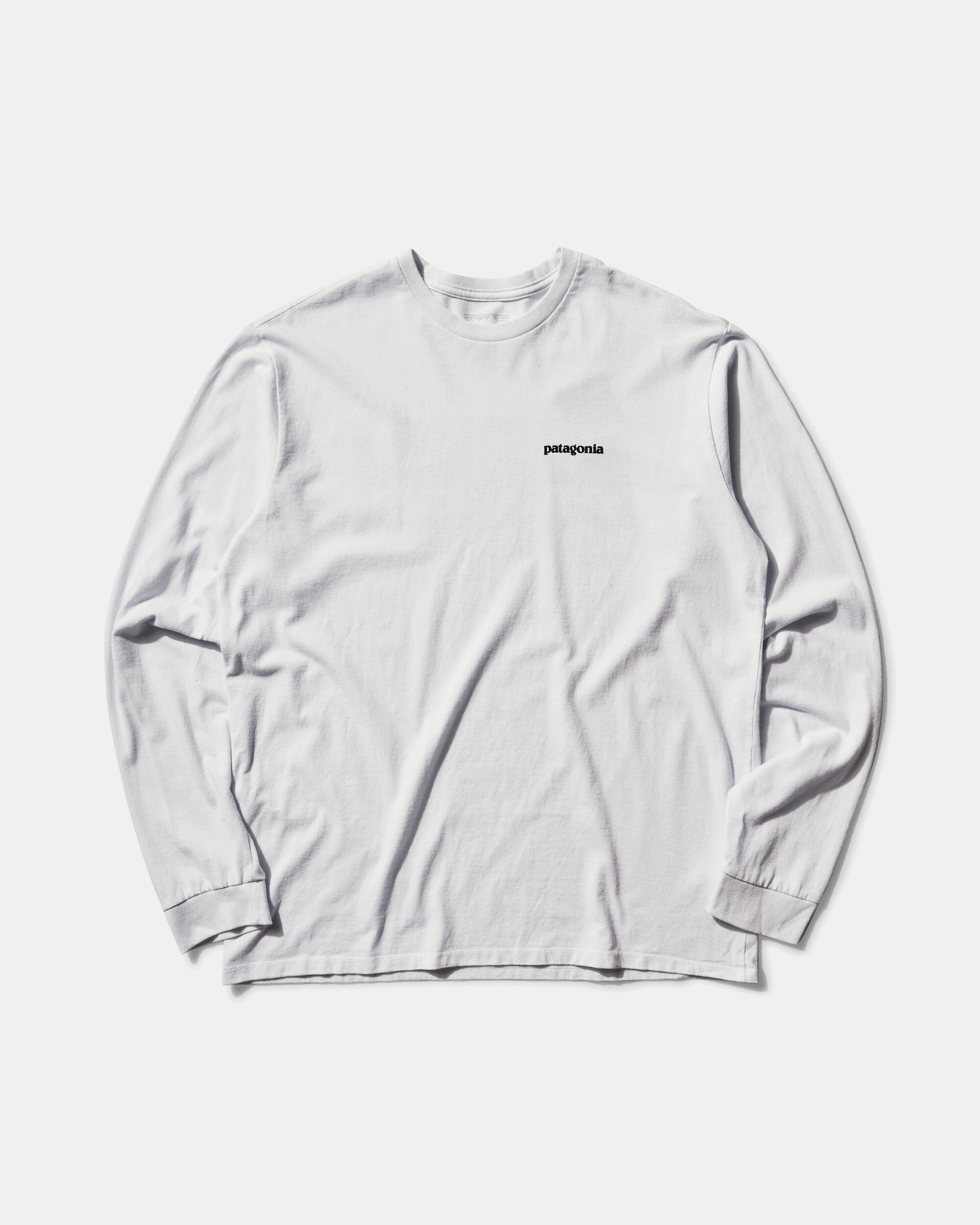 Men's P-6 Logo Responsibili Longsleeve T-Shirt White