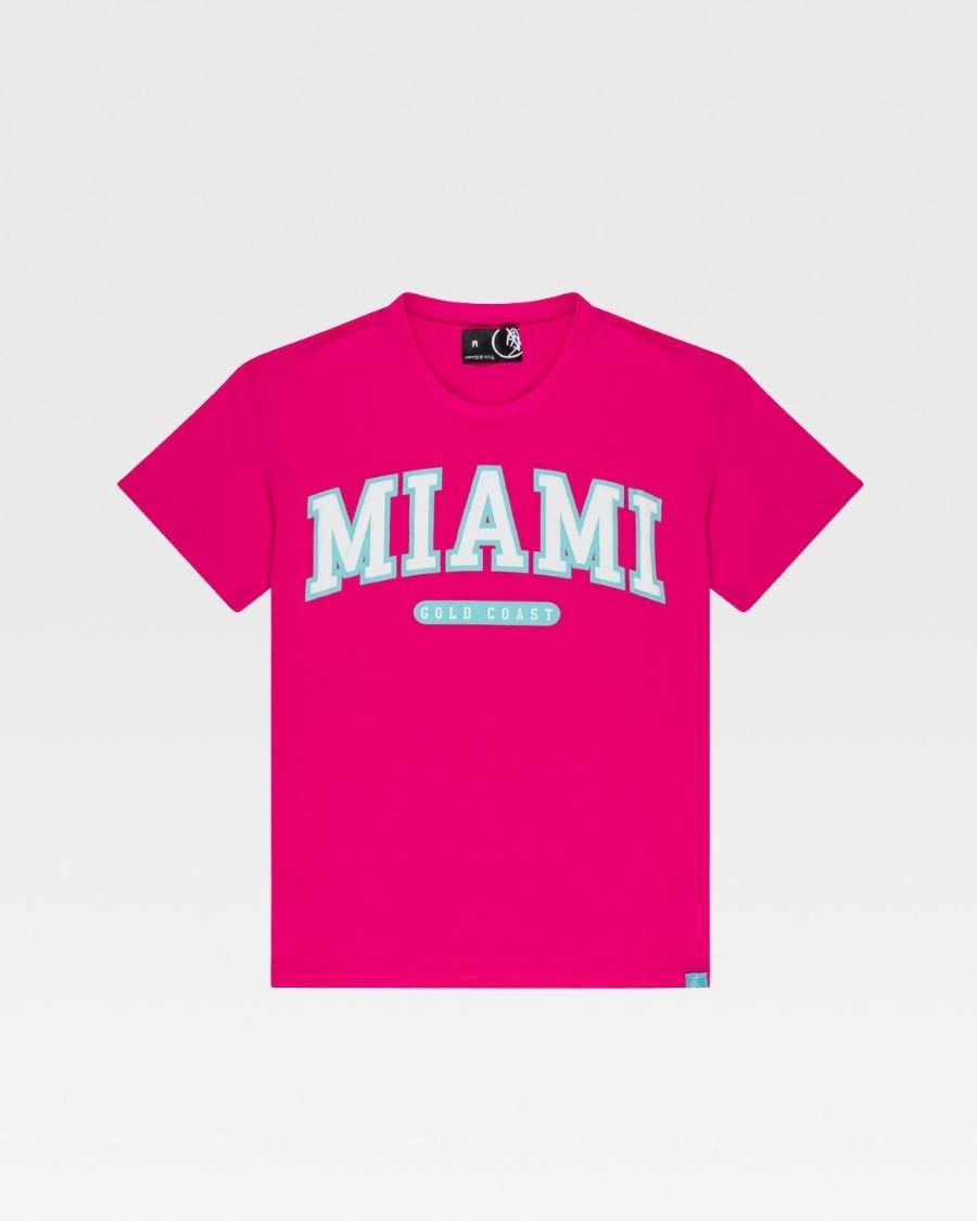 Miami South Beach Pink Party Tee