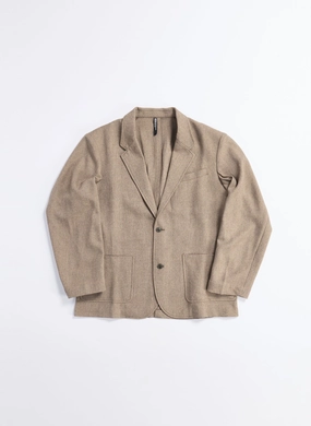 Naturemier Melange Polyester Soft Single Breasted Blazer