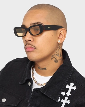 NUQE Marker Sunglasses Black/Brown
