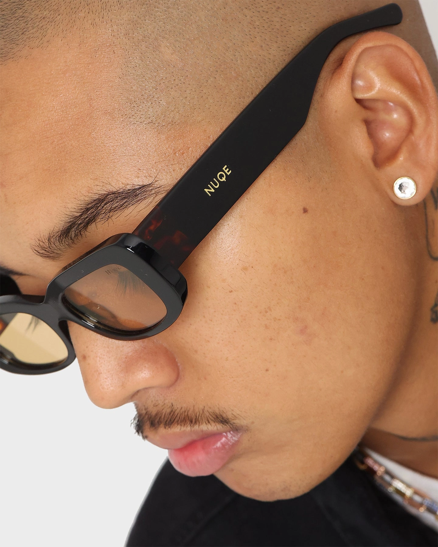 NUQE Marker Sunglasses Black/Brown
