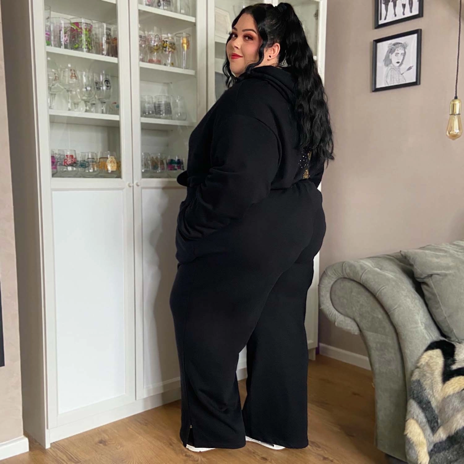 Organic Cotton Wide Leg Joggers