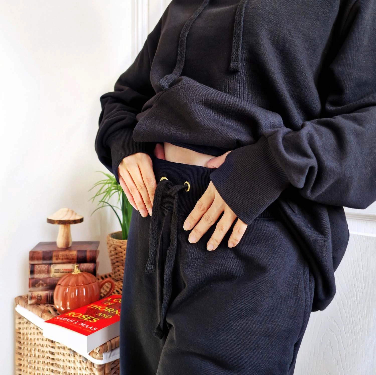 Organic Cotton Wide Leg Joggers