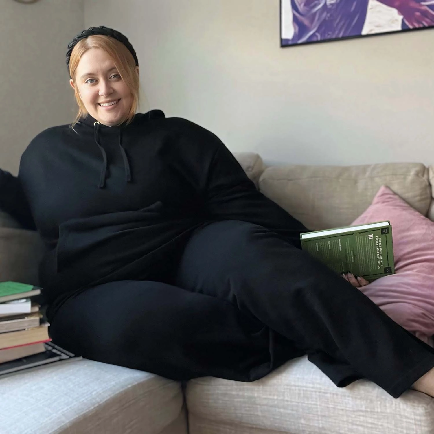 Organic Cotton Wide Leg Joggers