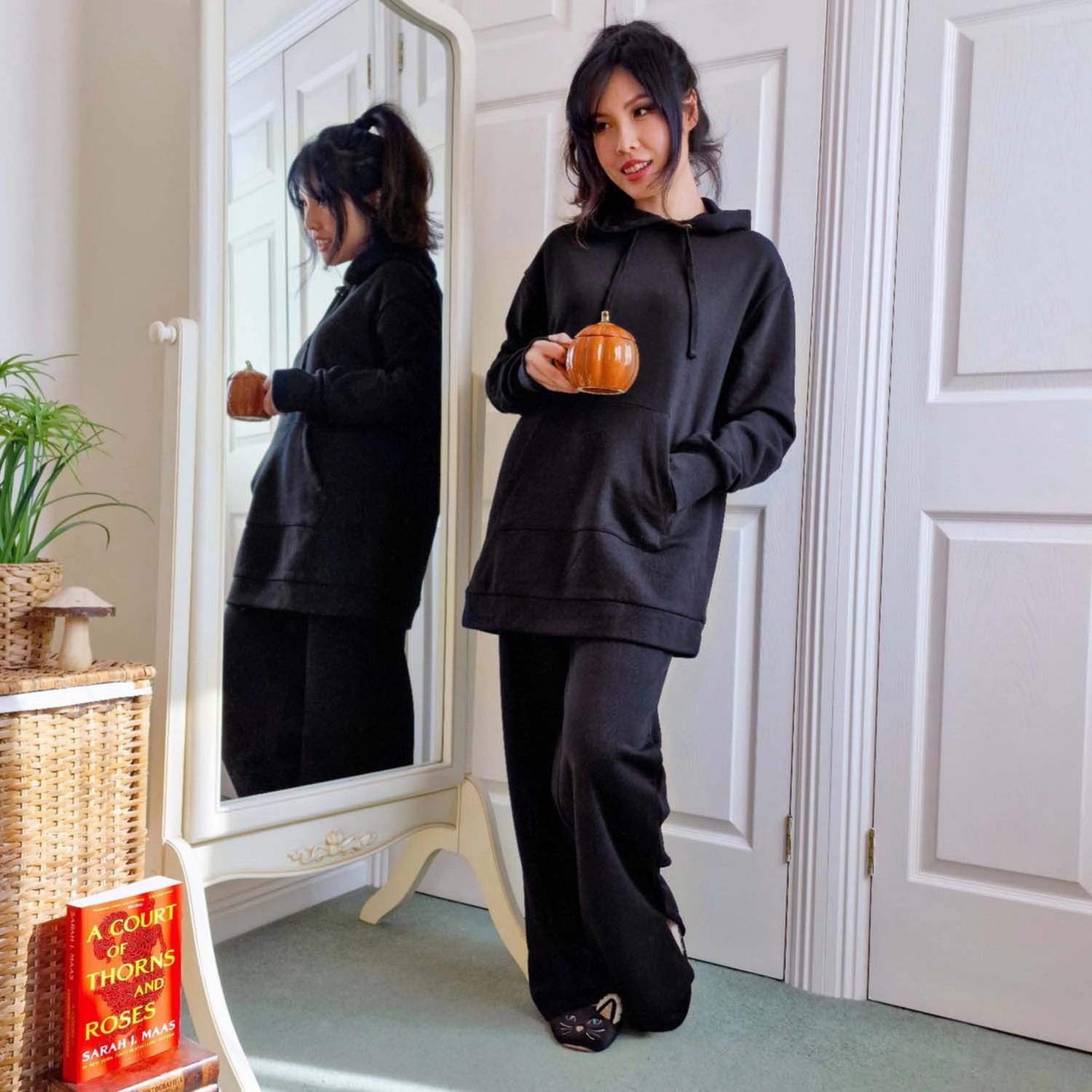 Organic Cotton Wide Leg Joggers