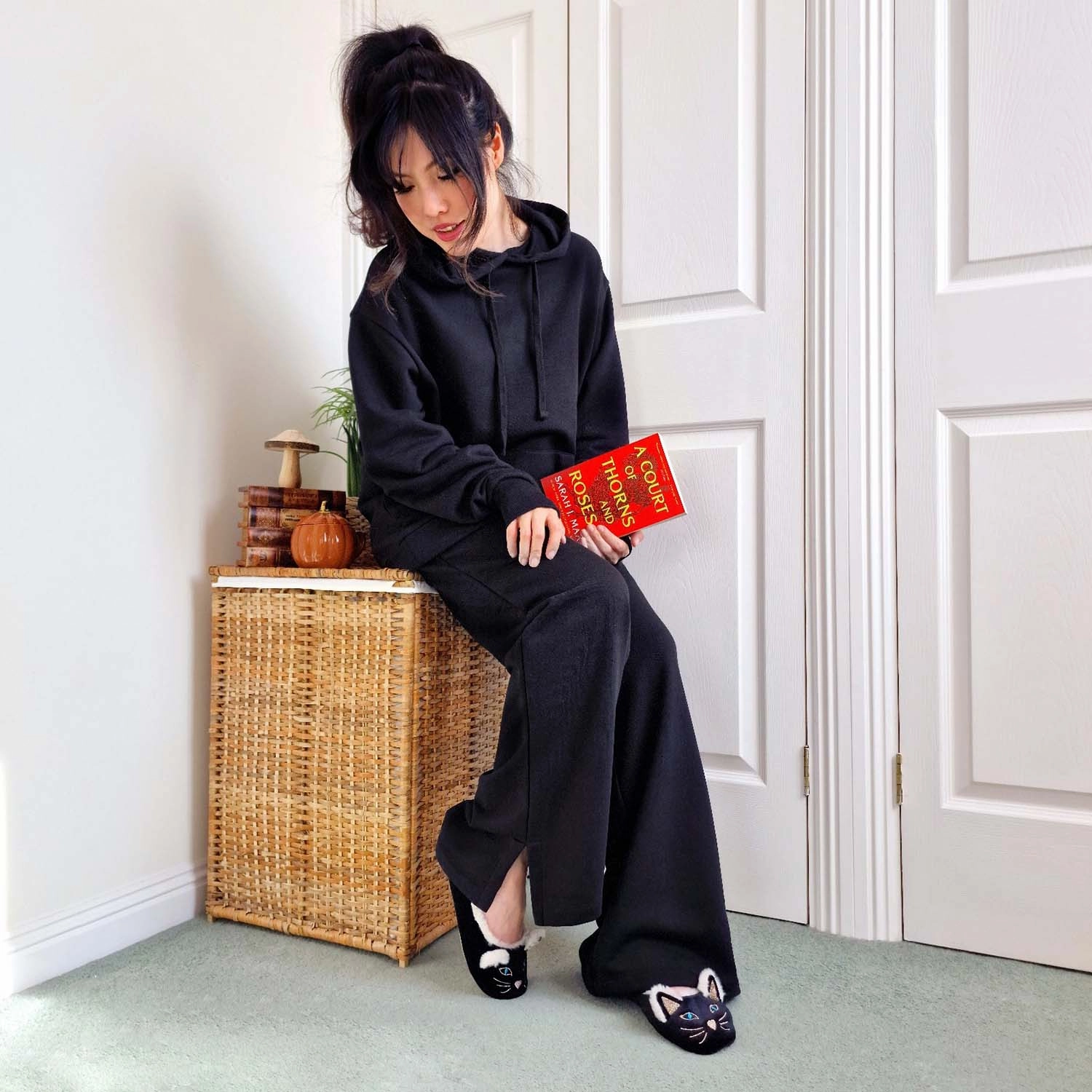 Organic Cotton Wide Leg Joggers