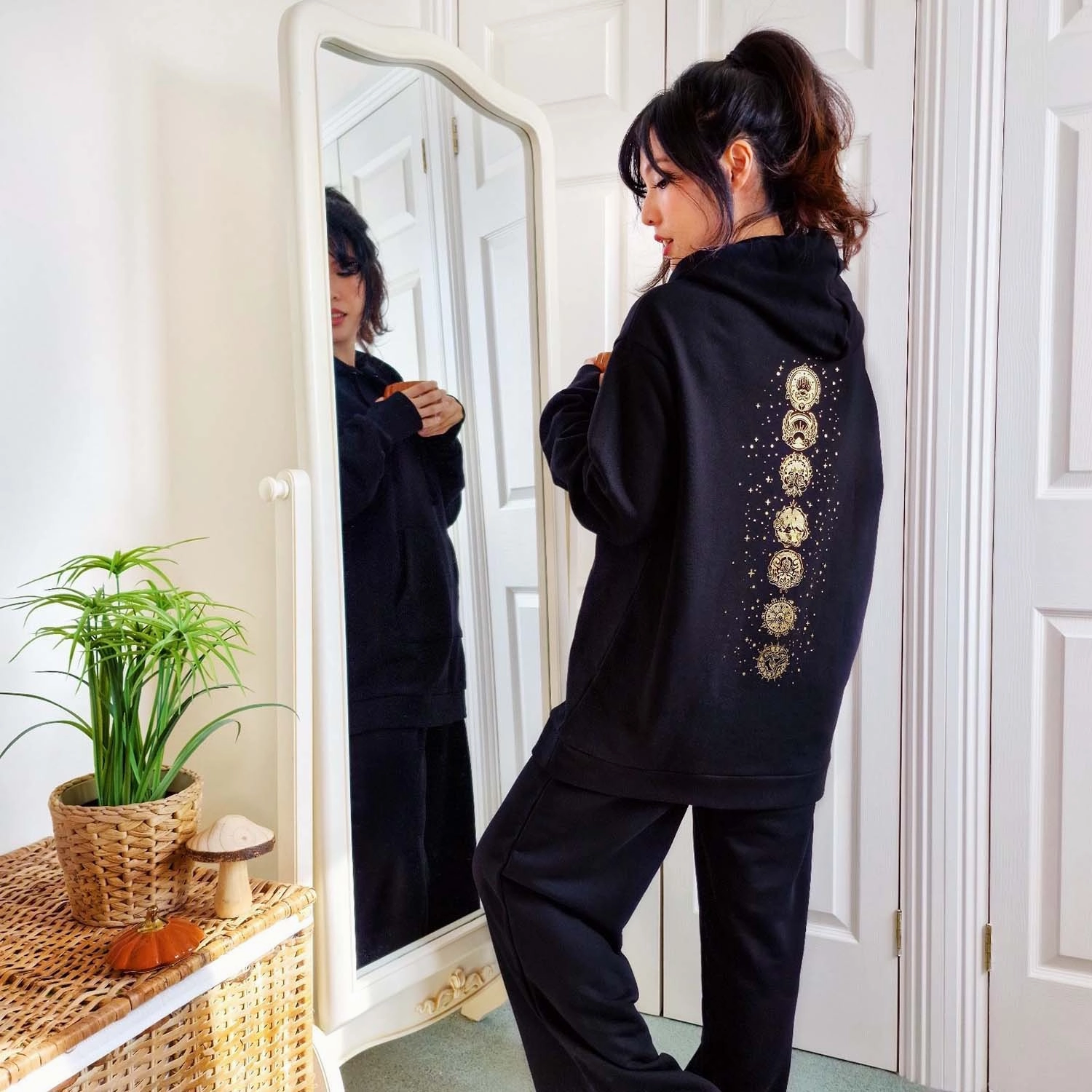 Organic Cotton Wide Leg Joggers