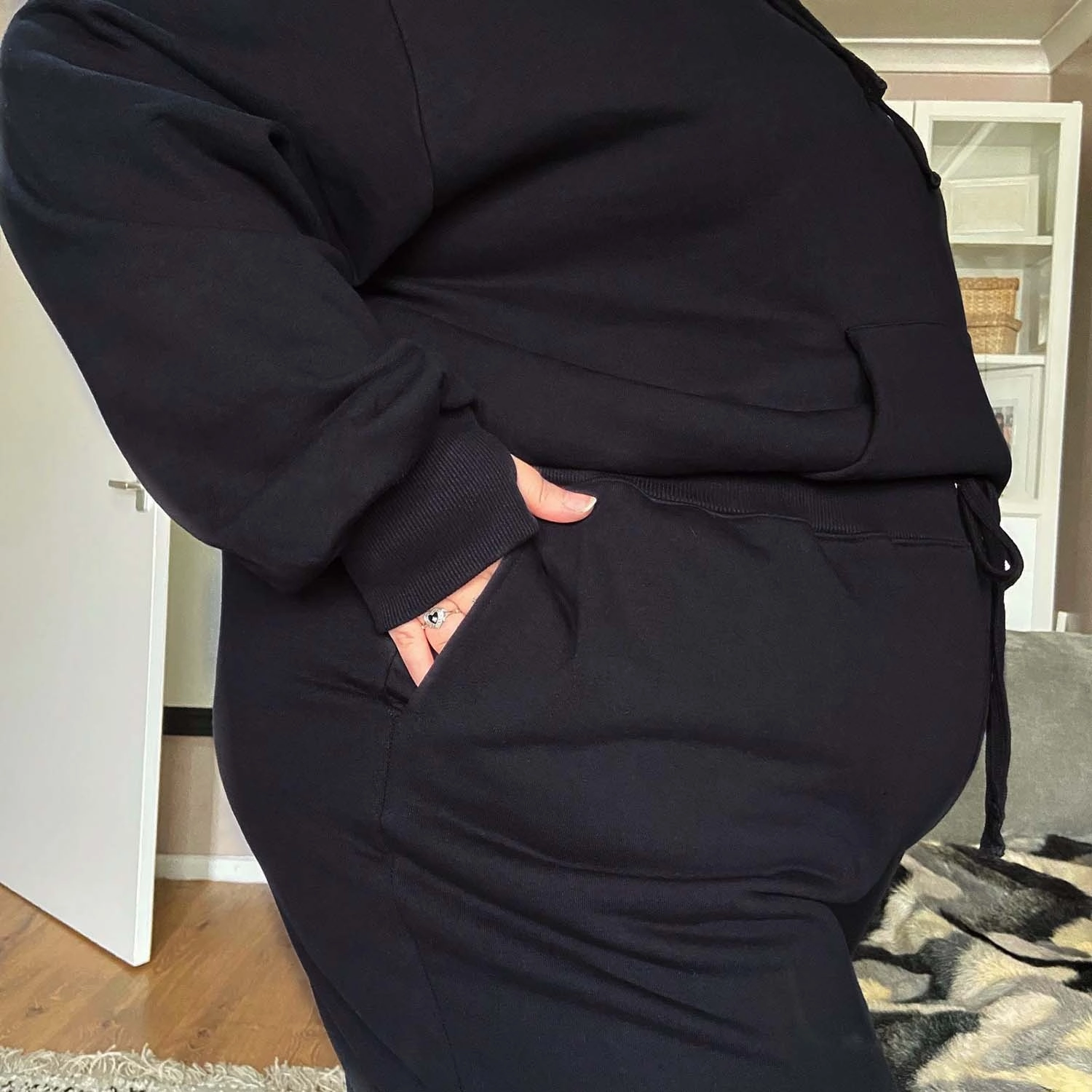 Organic Cotton Wide Leg Joggers
