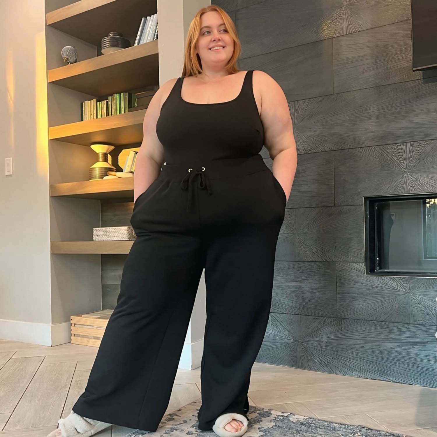 Organic Cotton Wide Leg Joggers