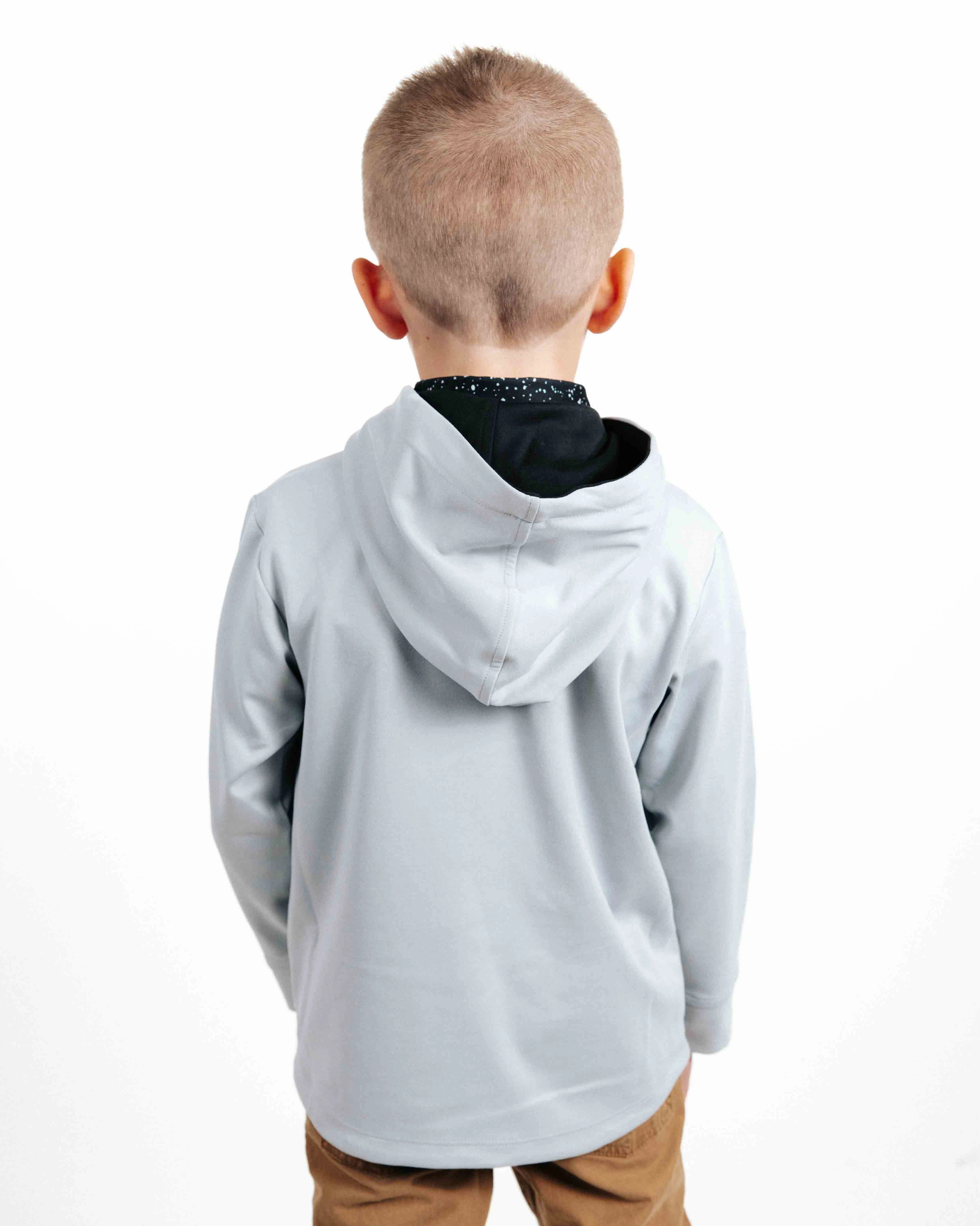 Primo Youth Hoodie - Light Gray