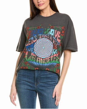 Project Social T Peace & Love Relaxed T-Shirt