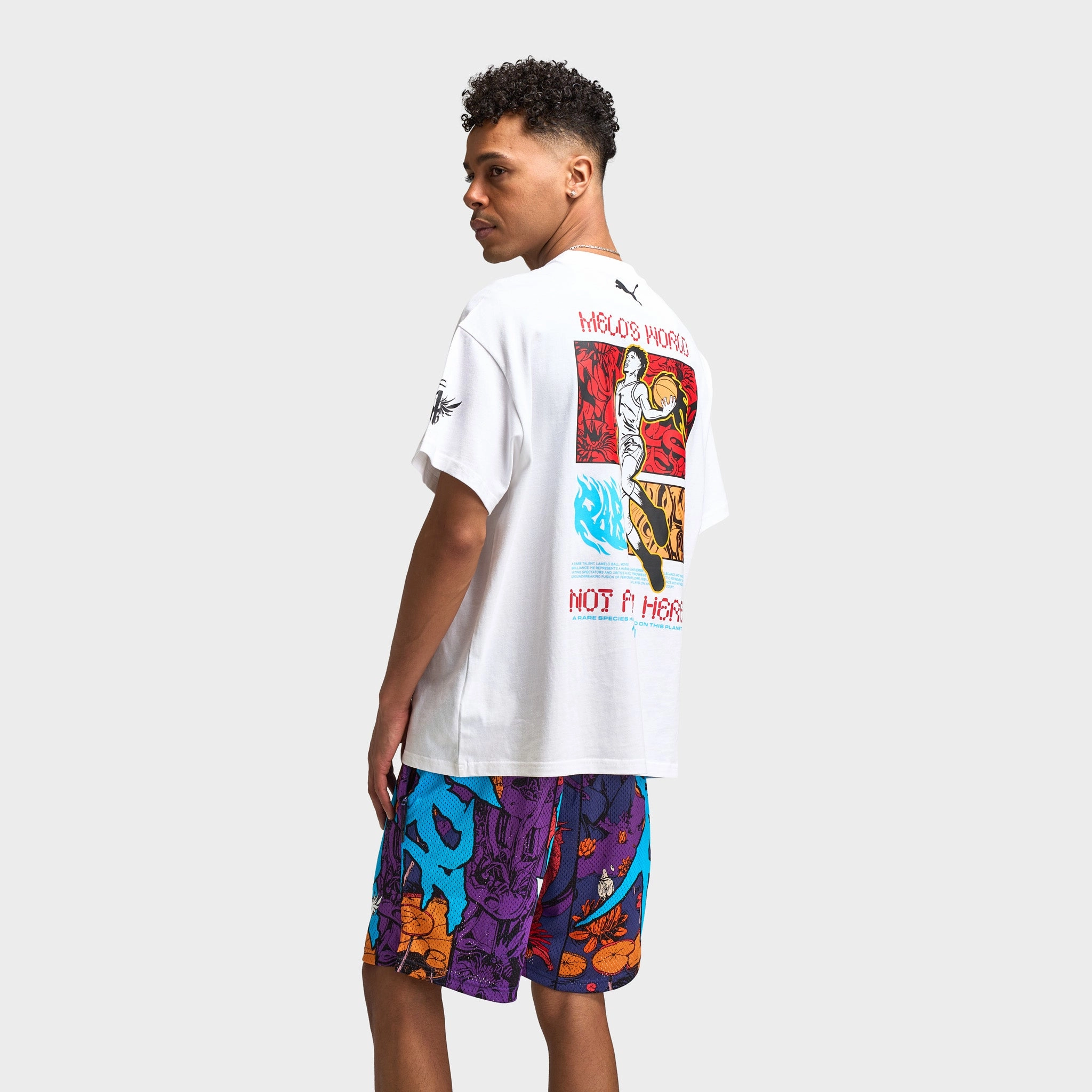 Puma x LaMelo Ball Phoenix T-Shirt II / Puma White