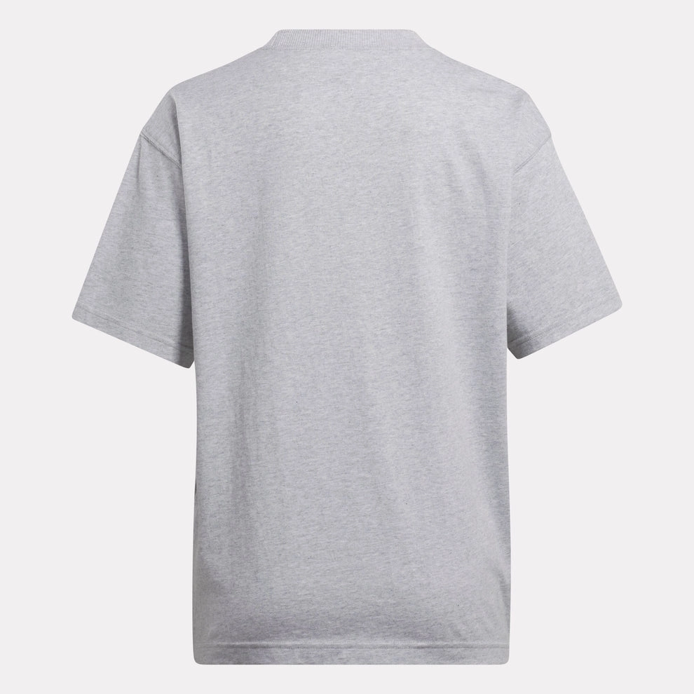REEBOK WOMEN'S ARCHIVE EVOLUTION GREY TEE