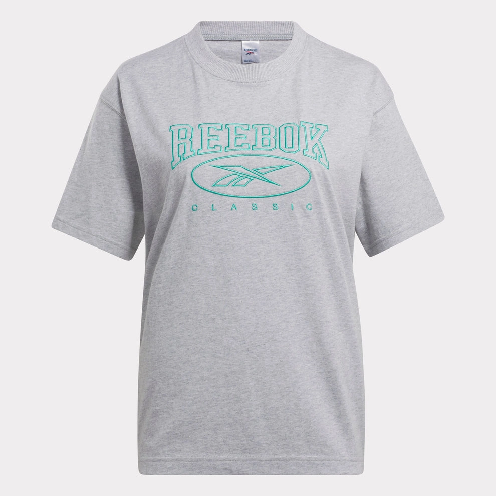 REEBOK WOMEN'S ARCHIVE EVOLUTION GREY TEE