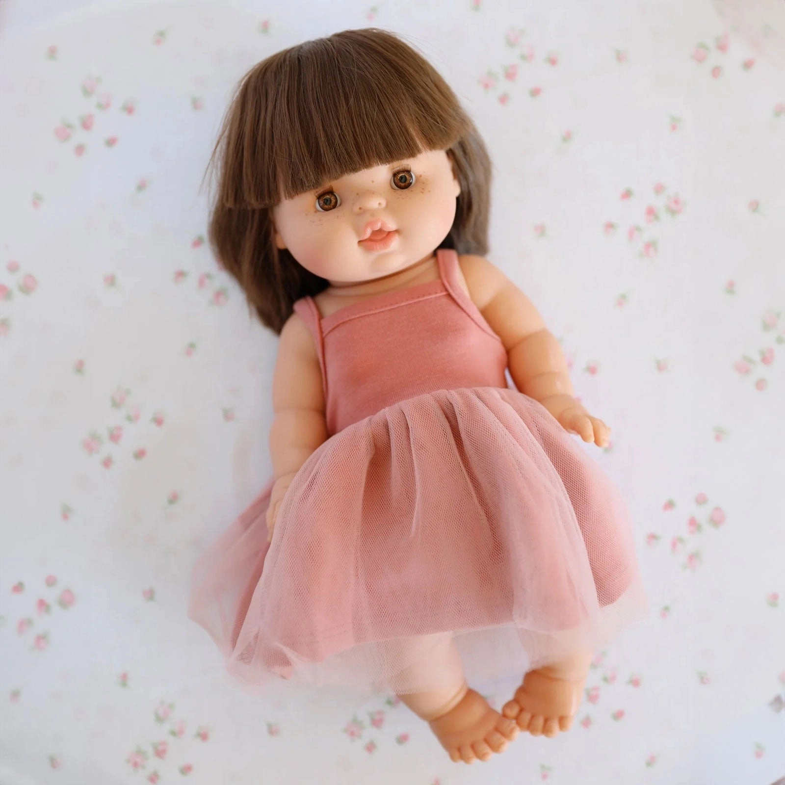 Rosella Tutu in Marsala Jersey and Bagatelle Pink Tulle