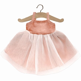 Rosella Tutu in Marsala Jersey and Bagatelle Pink Tulle