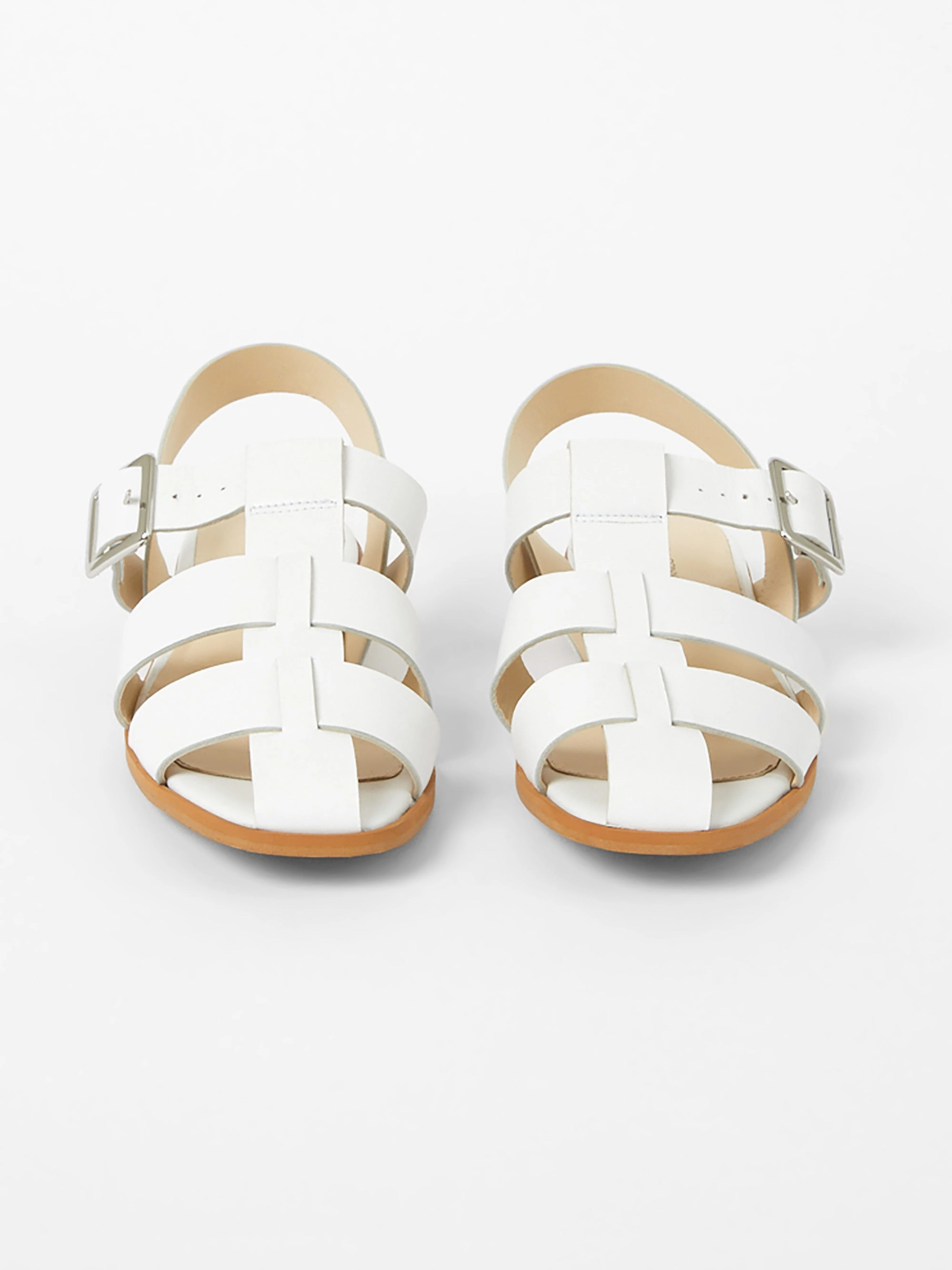 S W x Luisa Fisherman Caged Sandals