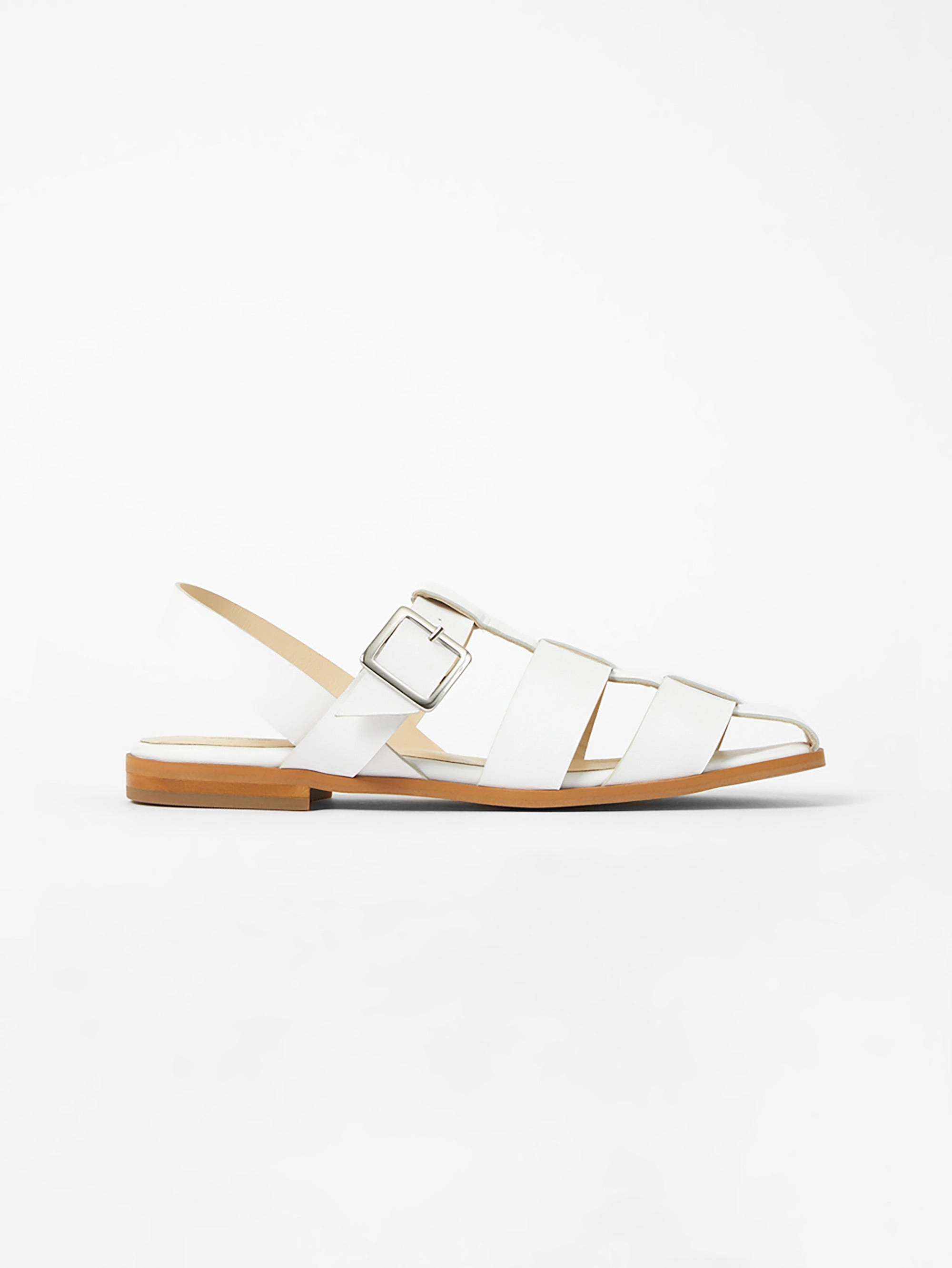 S W x Luisa Fisherman Caged Sandals