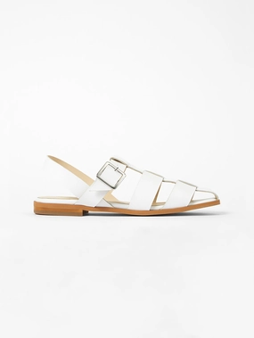 S W x Luisa Fisherman Caged Sandals