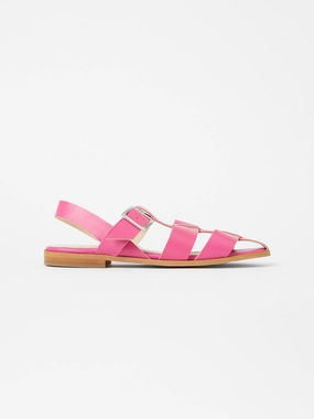 S W x Luisa Fisherman Caged Sandals