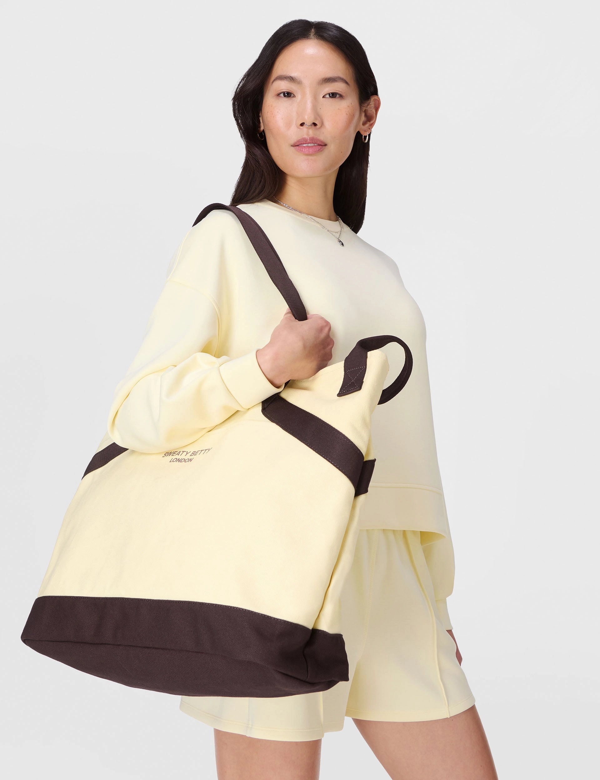 SB Canvas Bucket Bag - Buttercream Yellow