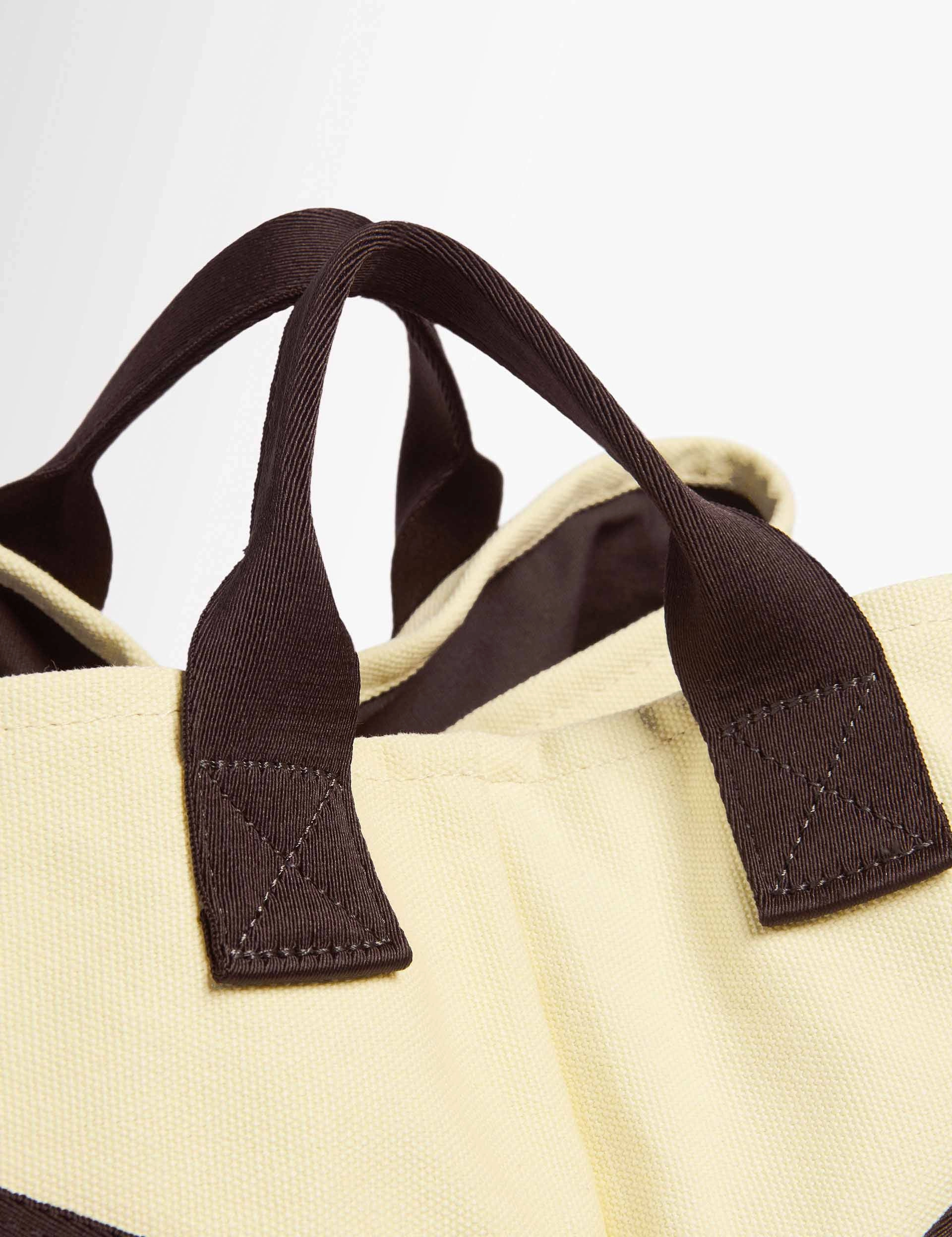 SB Canvas Bucket Bag - Buttercream Yellow