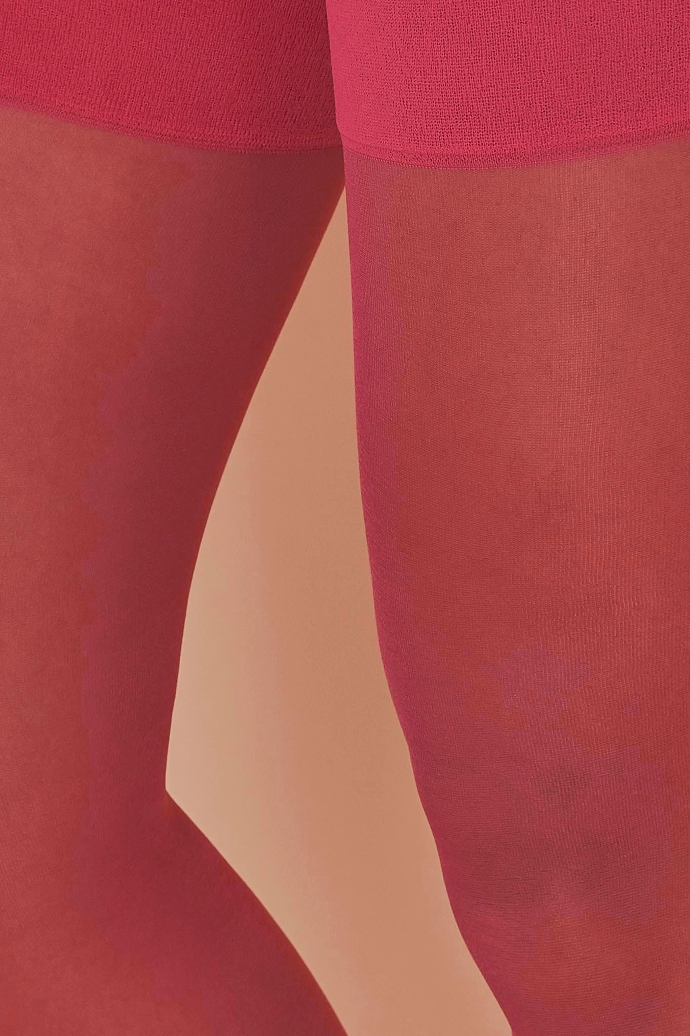 Seamed Stocking Pink Peacock AUS 8 - 22