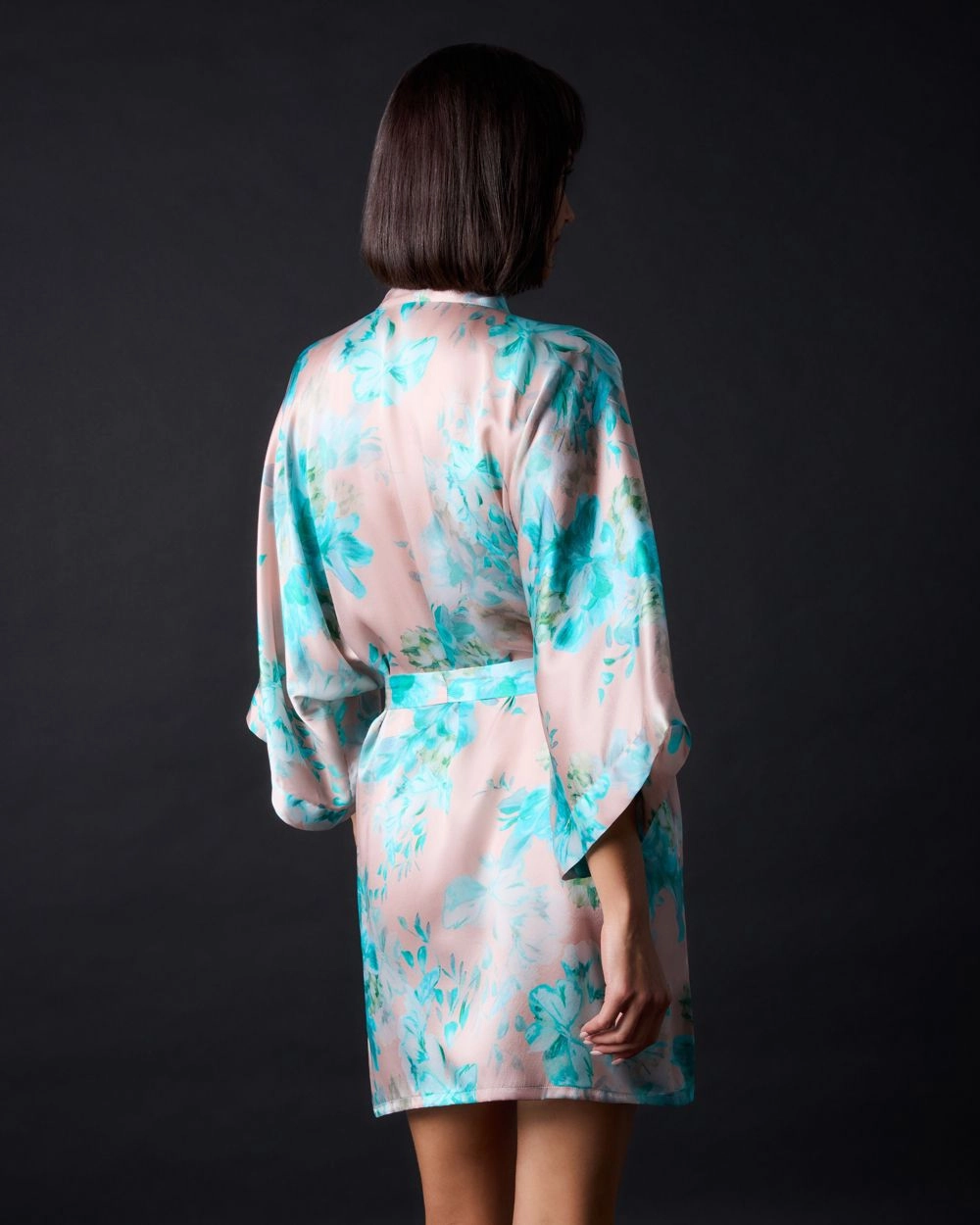 Silk Classic Short Kimono