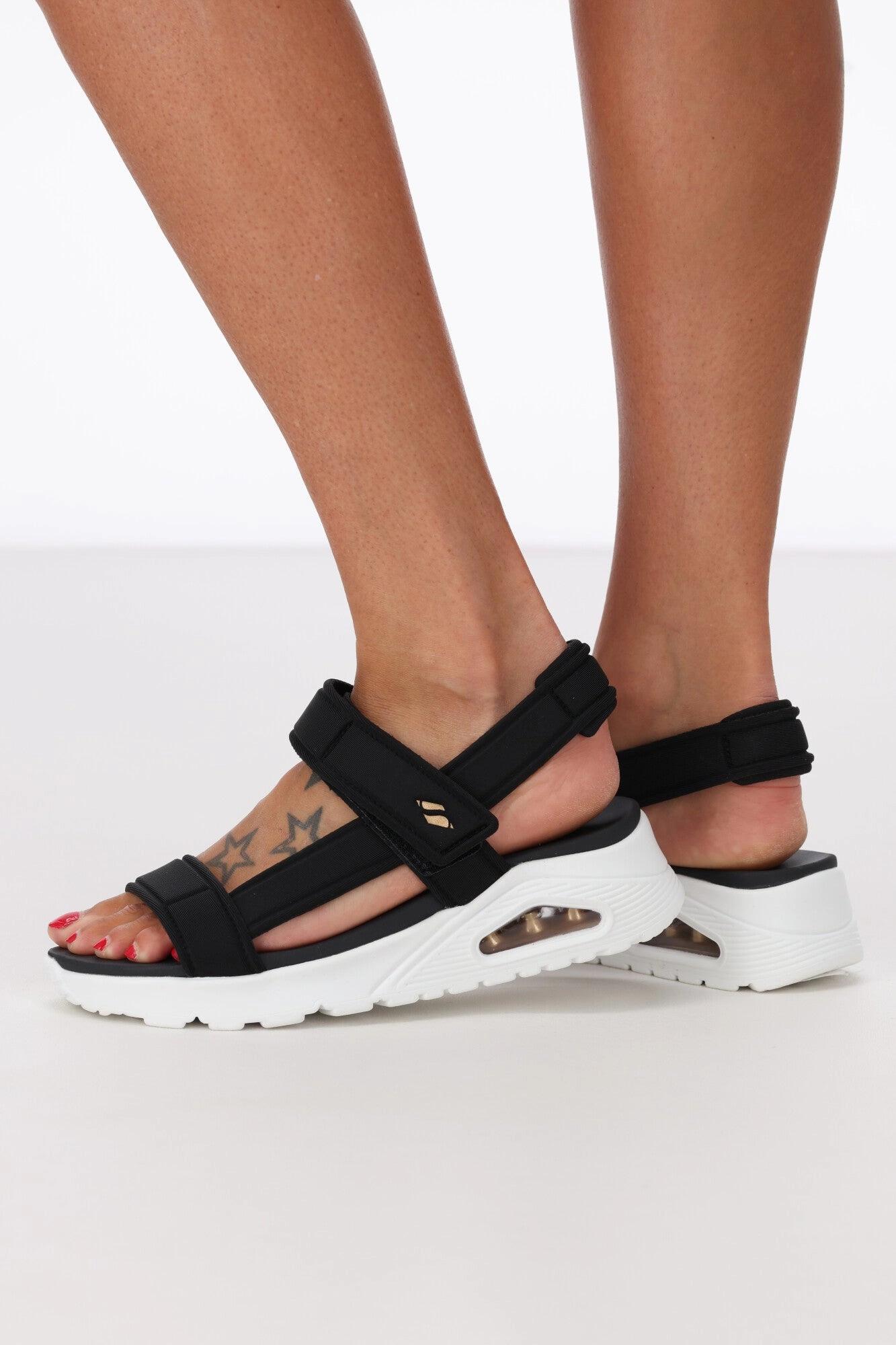 Skechers Uno-Summer Stand 2 Sandal Black
