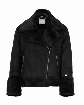 Soia and Kyo Phoebe Moto Coat