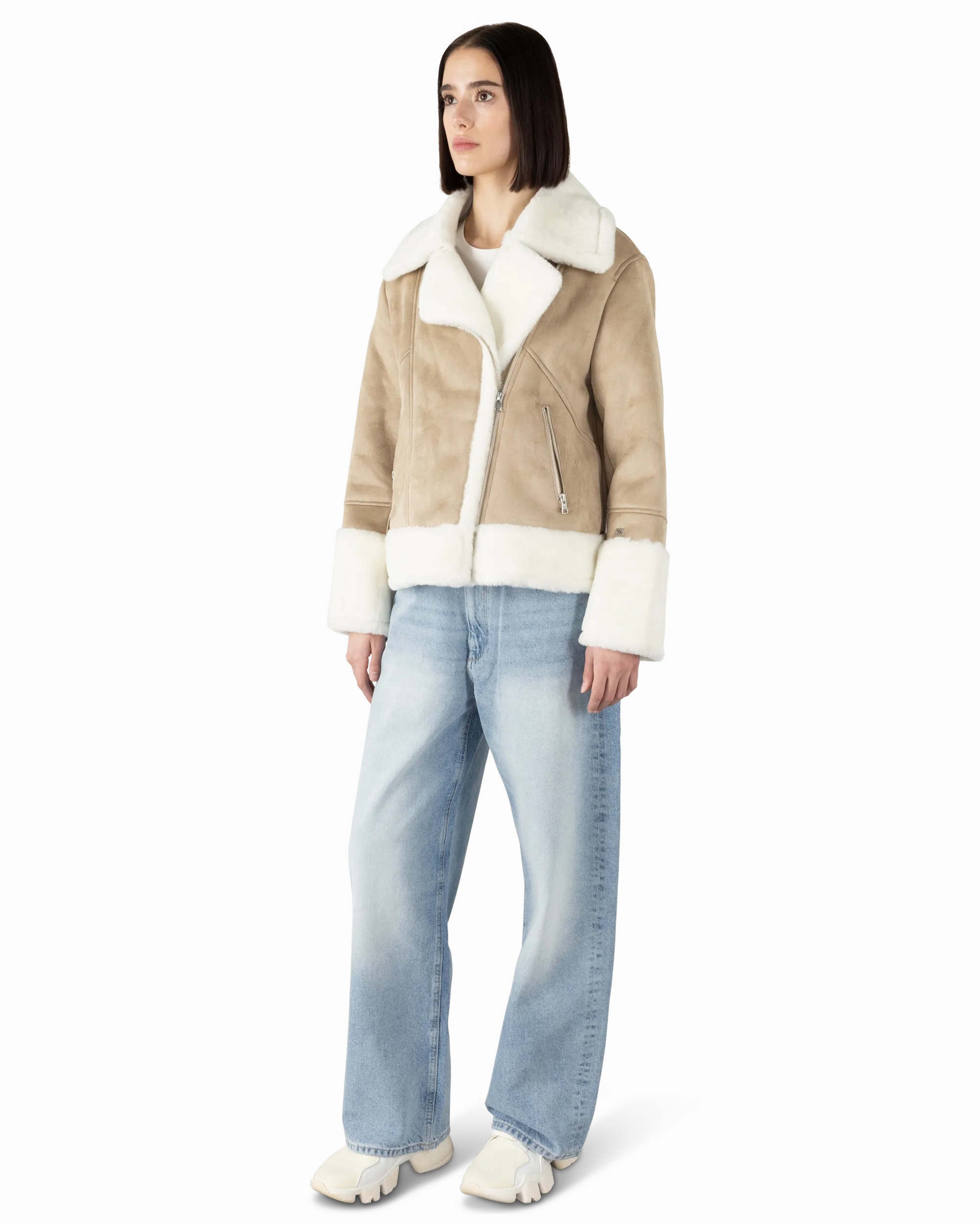 Soia and Kyo Phoebe Moto Coat