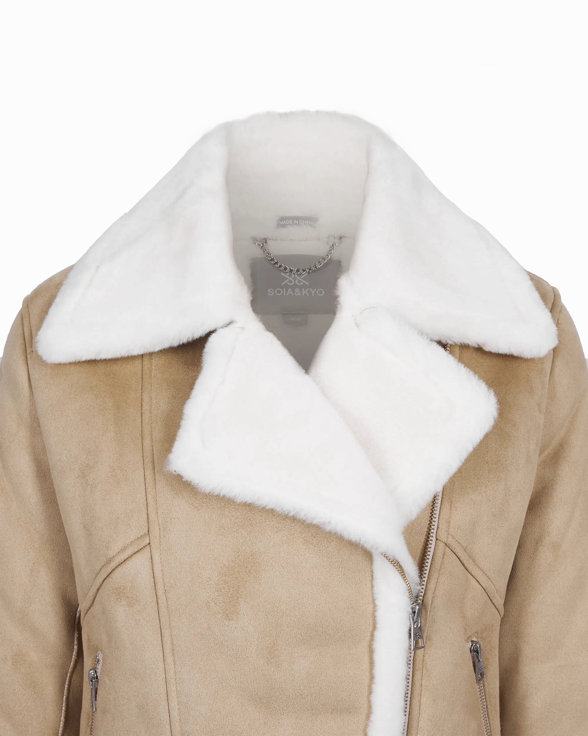 Soia and Kyo Phoebe Moto Coat