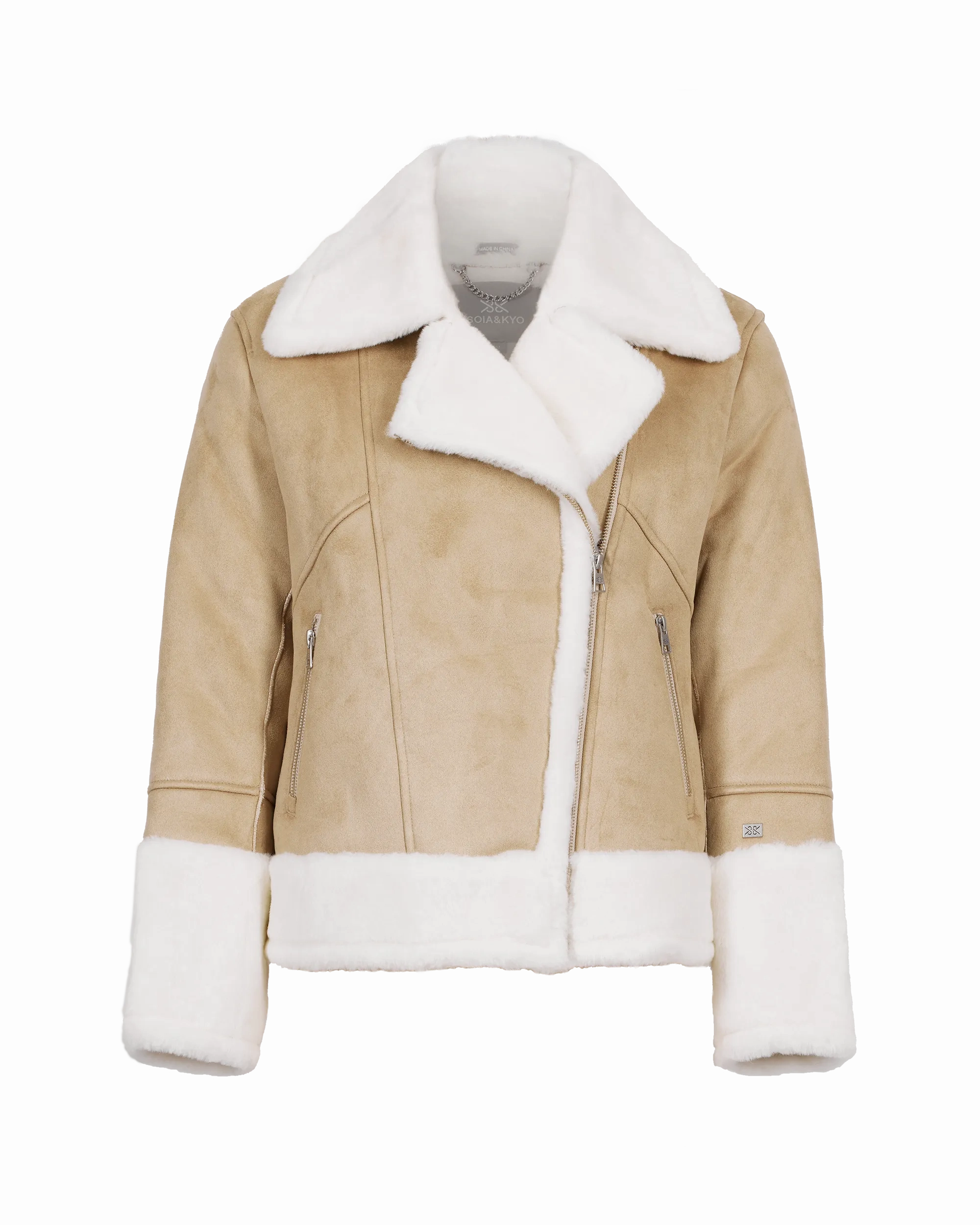Soia and Kyo Phoebe Moto Coat