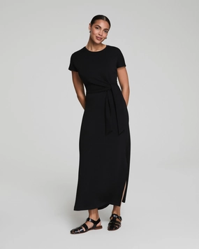 SPANX® AirEssentials Tie-Waist Maxi Dress