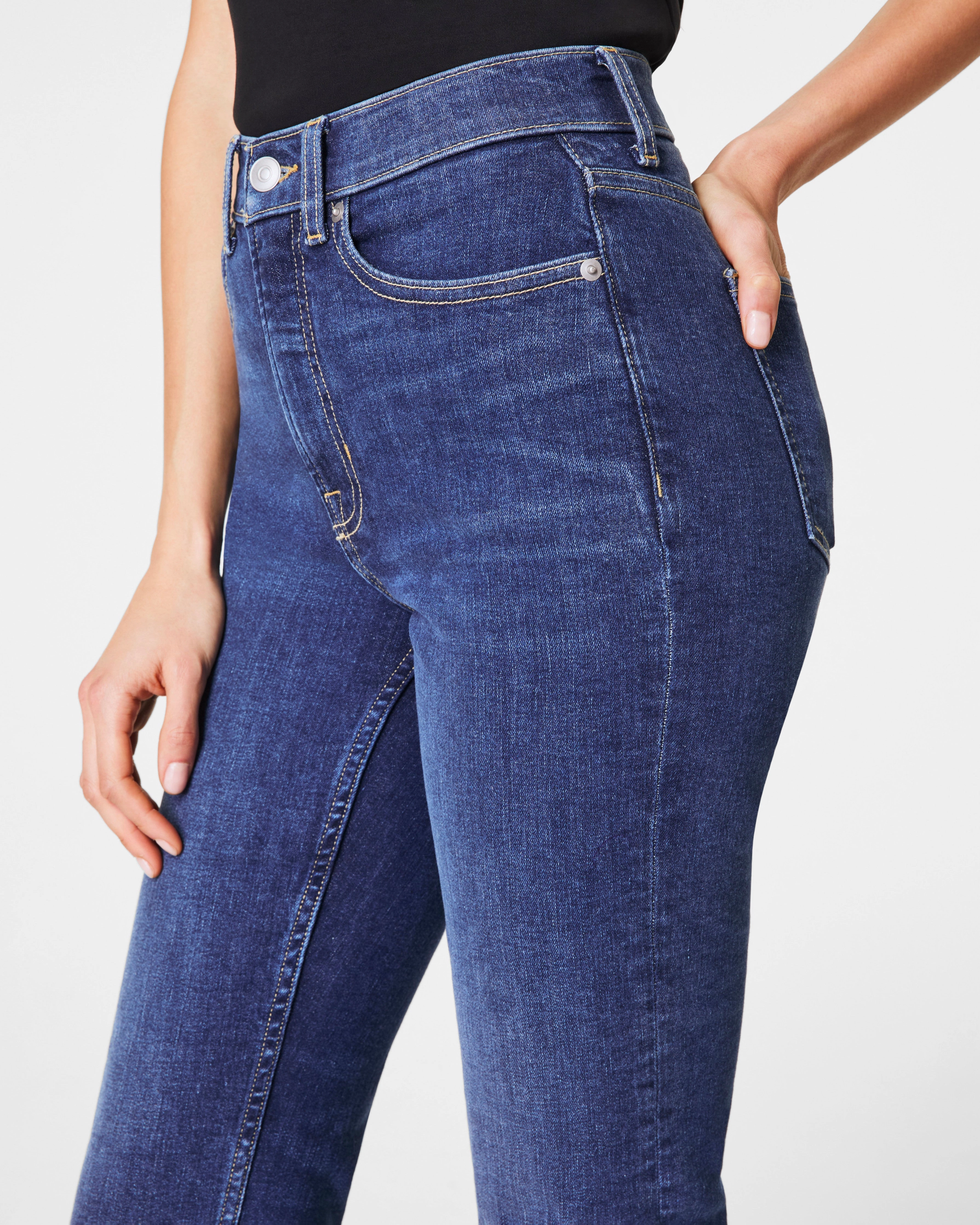 SPANXsculpt™ ReDefine Slim Straight Jeans, Medium Indigo