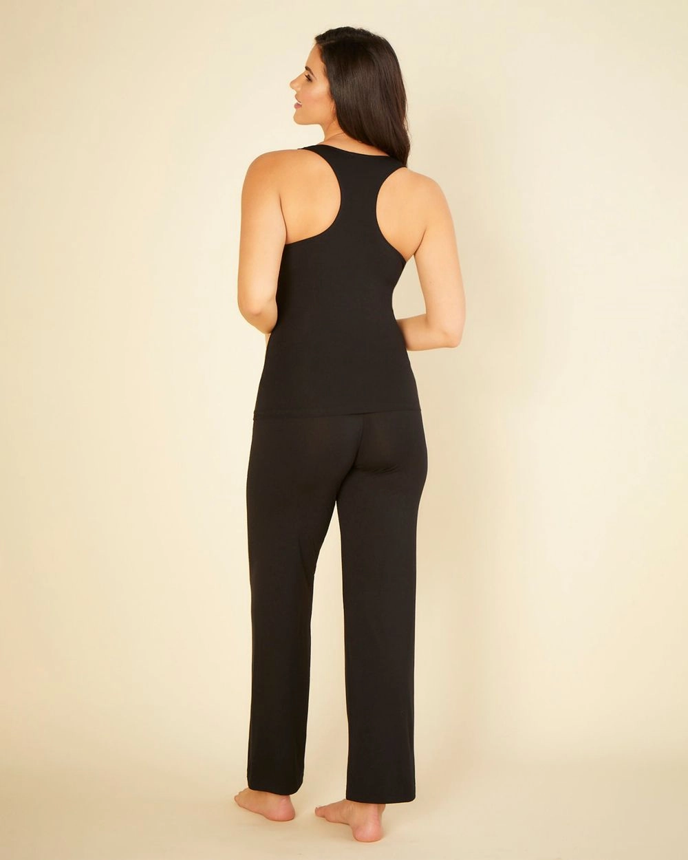 Talco Curvy Racerback Cami & Pant Pajama Set