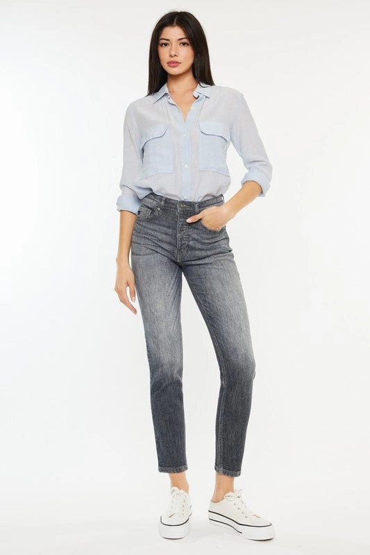 Taryn High Rise Cigarette Leg Jeans