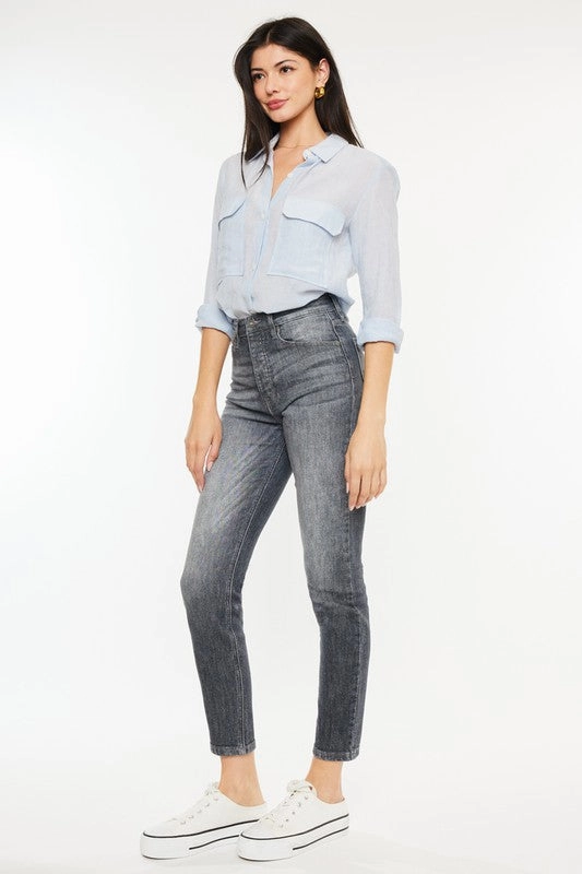 Taryn High Rise Cigarette Leg Jeans