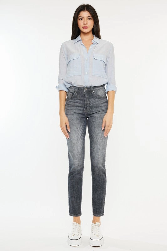 Taryn High Rise Cigarette Leg Jeans