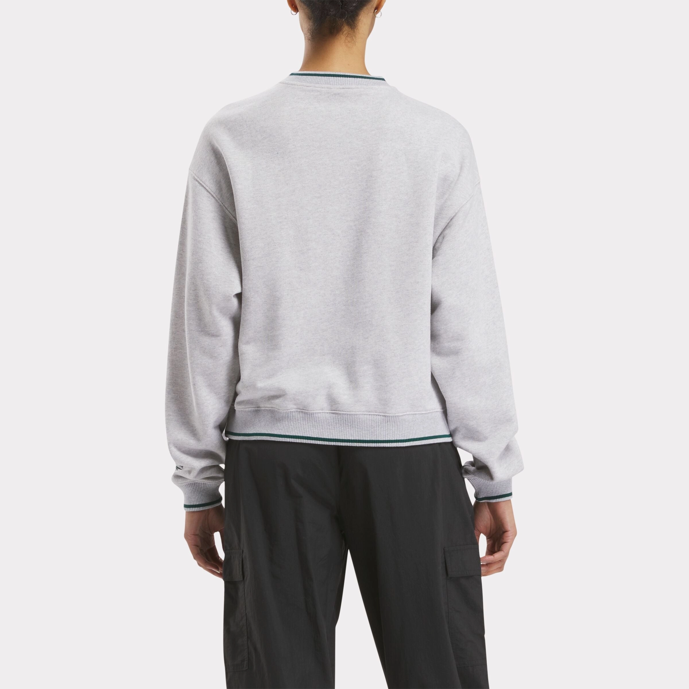 Team Crew Sweatshirt Light Grey Heather