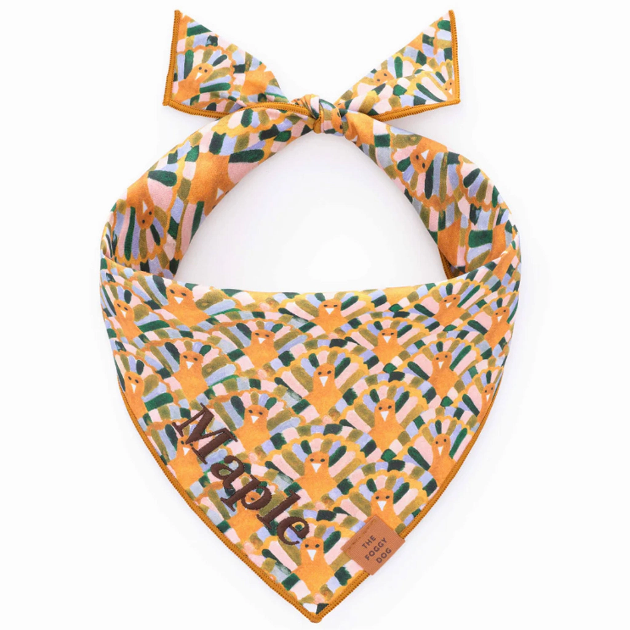 The Foggy Dog Bandana - Gobble Gobble