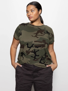 The Perfect Tee Hiker Camo Extended Sizing