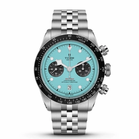 TUDOR Black Bay Chrono 41mm Flamingo Blue Dial Gents Watch M79360N-0024