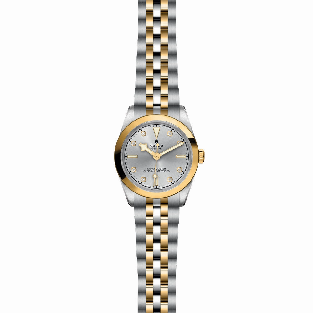 TUDOR Black Bay One 31 S&G Silver Dial Steel & Gold Watch M79603-0007
