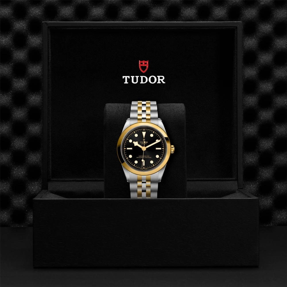 TUDOR Black Bay One 41 S&G Black Dial Steel & Gold Gents Watch M79683-0001