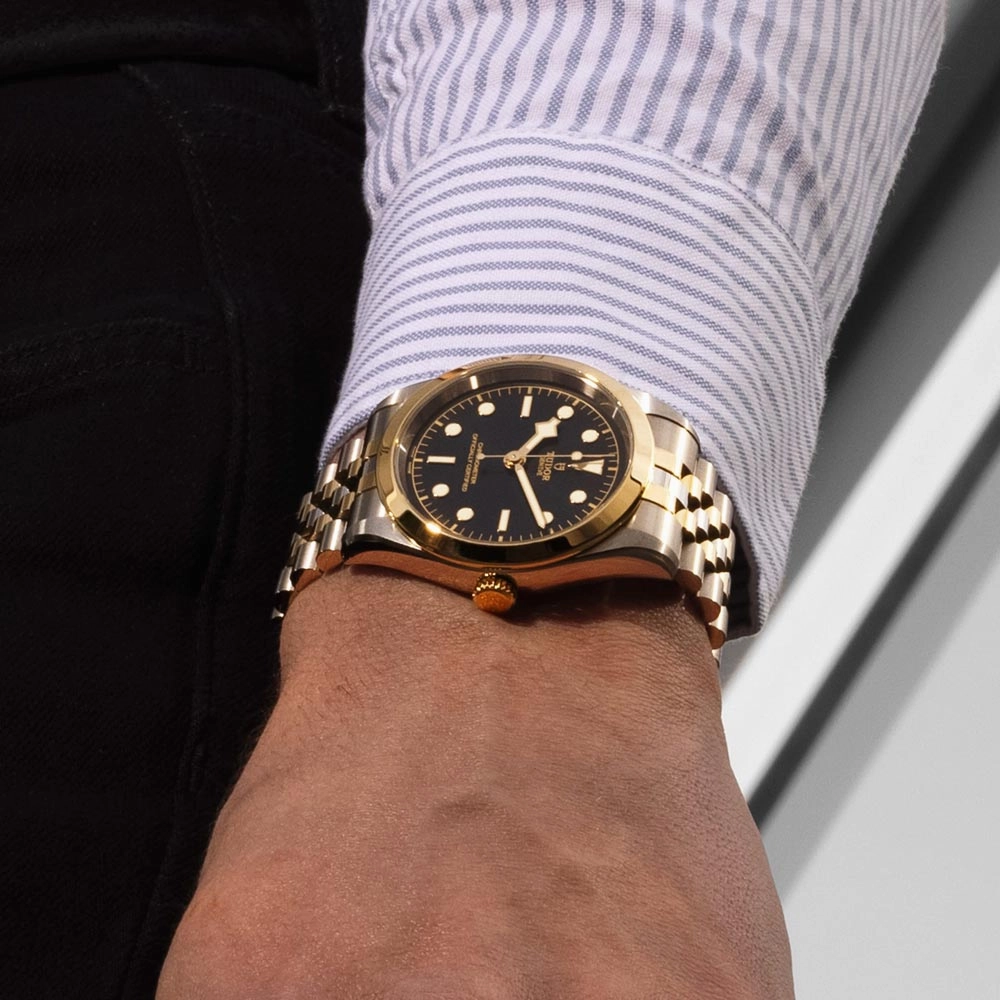 TUDOR Black Bay One 41 S&G Black Dial Steel & Gold Gents Watch M79683-0001